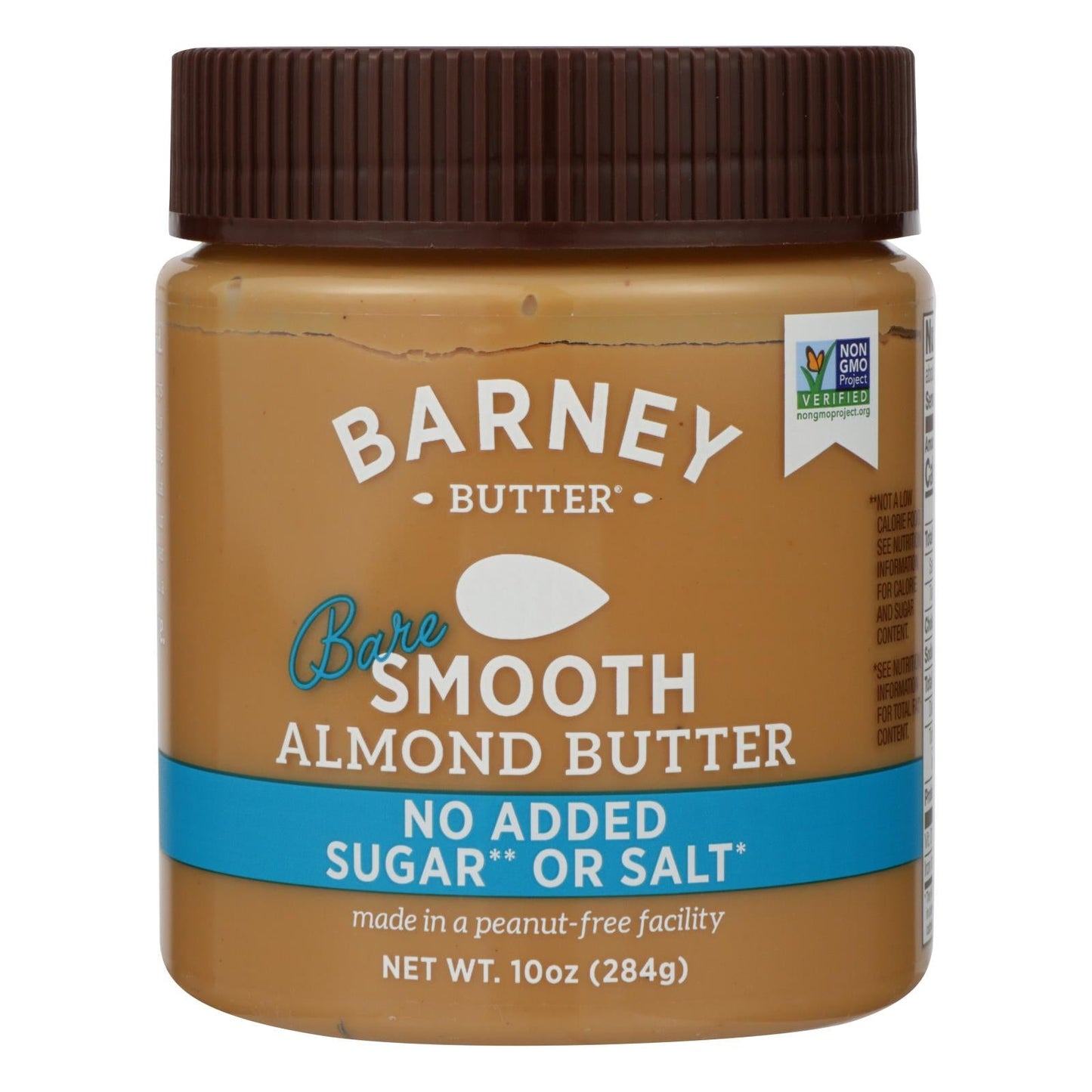 Barney Butter Almond Butter, 10 Oz, Pack of 6 - Smooth & Creamy