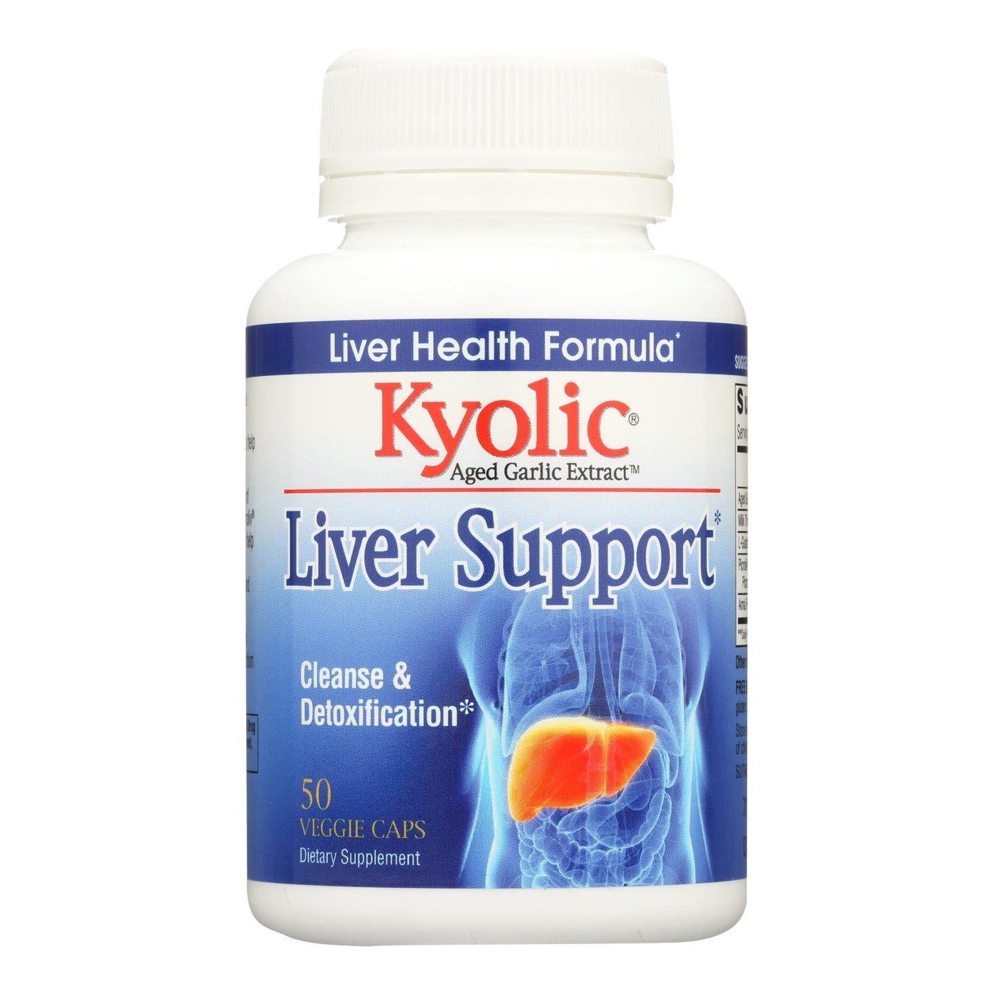 KyoDophilus Liver Support - 50 High Potency Capsules