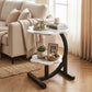 Modern Side Table – Round, C-Shape & Petal Designs | Sofa End Table with Metal