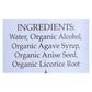 Flavorganics Organic Anise Extract (2 oz) | Pure Gluten-Free Kosher Baking Flavoring for Licorice Taste