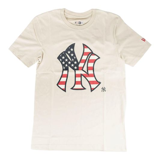 New Era MLB New York Yankees Independence Day 2024 Men T-Shirt Tan
