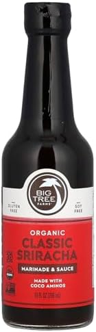 Big Tree Farms Organic Sriracha Sauce, 10 fl oz, Pack of 6