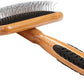 Bass Brushes Pet Grooming Dematting Slicker Brush for Large Breeds with Long Hair