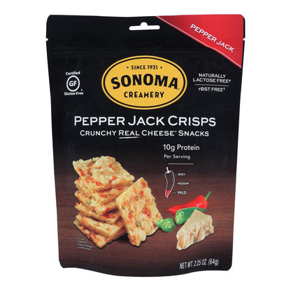 Sonoma Creamery Cracker Pepperjack Crisp 12 Pack, 2.25oz Each
