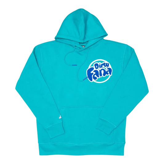 HP Farms Dirty Fana Pull-Over Men’s Hoodie – Turquoise