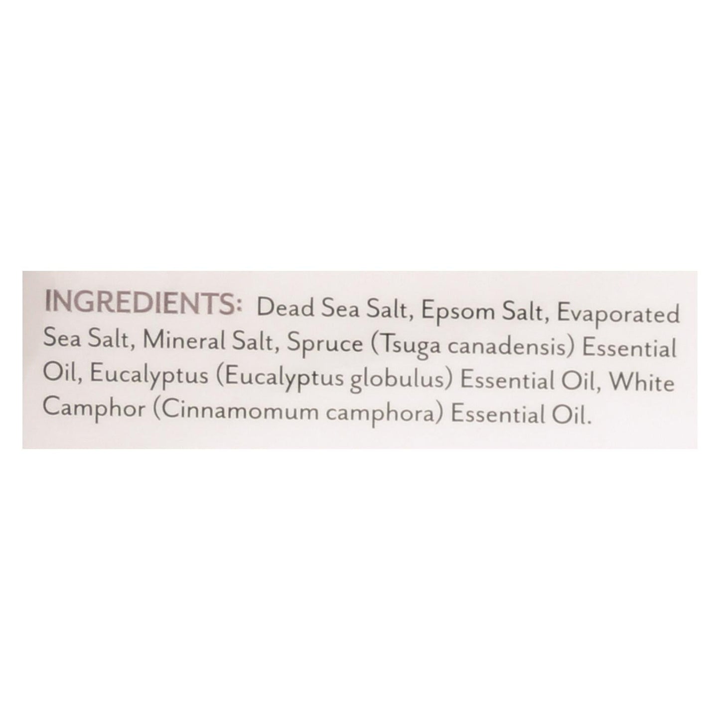 Soothing Touch Eucalyptus Spruce Bath Salts (Case of 6 x 8 Oz) | Deep Relief Soak, Muscle Tension, Cold & Flu Support, Vegan, Ayurvedic, All Natural Salts for Relaxation