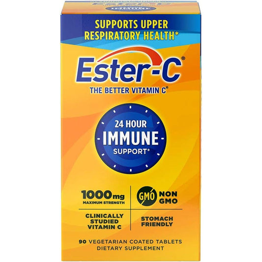 Ester C Vitamin 24 Hour Coated Tablets, 1,000 Mg 90 cy