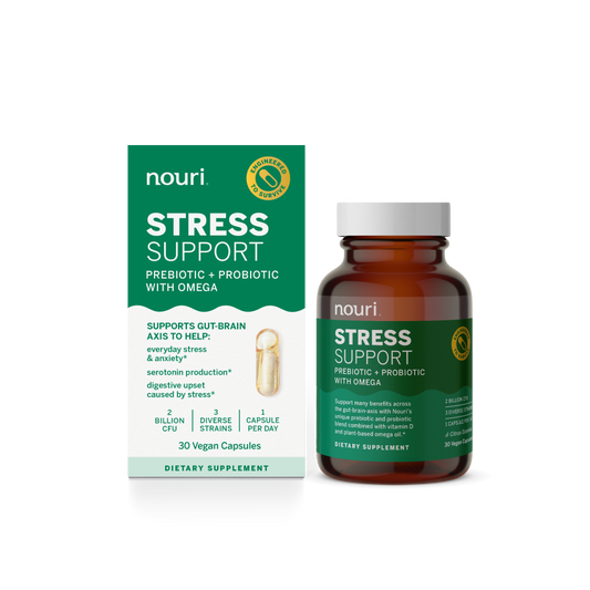 Nouri Stress Support Probiotic Capsules 30Ct