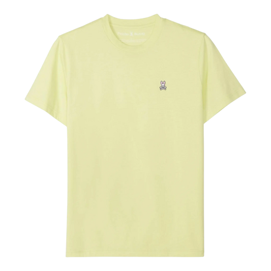 Psycho Bunny Classic Crew Neck Men T-Shirt Luminary Green