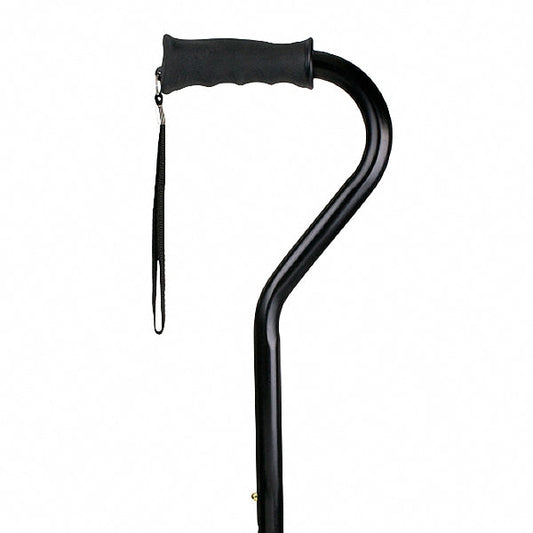 Carex Ergo Offset Cane Black