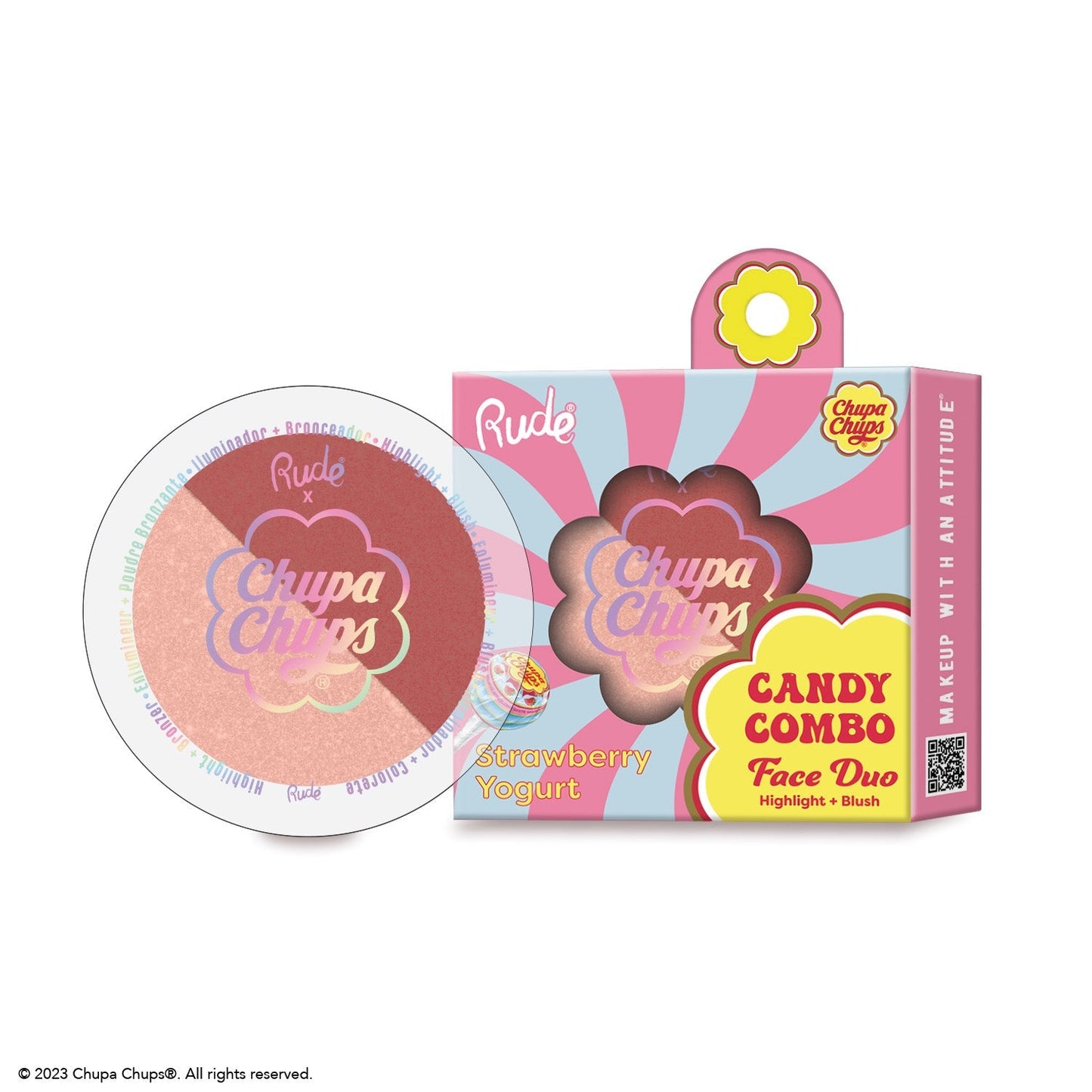 RUDE Chupa Chups Candy Combo Face Duo