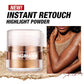 Highlight Face Powder Pat Face Body Blush Shading Powder