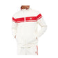 Sergio Tacchini Young Line Men Track Jacket Blanc De Blanc/Tango Red