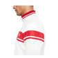 Sergio Tacchini Young Line Men Track Jacket Blanc De Blanc/Tango Red