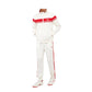 Sergio Tacchini Young Line Men Track Jacket Blanc De Blanc/Tango Red