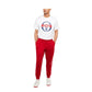 Sergio Tacchini Almers Men Joggers Sweatpants Tango Red