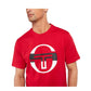 Sergio Tacchini Iberis Men T-Shirt Tango Red/Blanc De Blanc