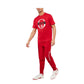 Sergio Tacchini Iberis Men T-Shirt Tango Red/Blanc De Blanc