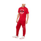 Sergio Tacchini Iberis Men T-Shirt Tango Red/Blanc De Blanc