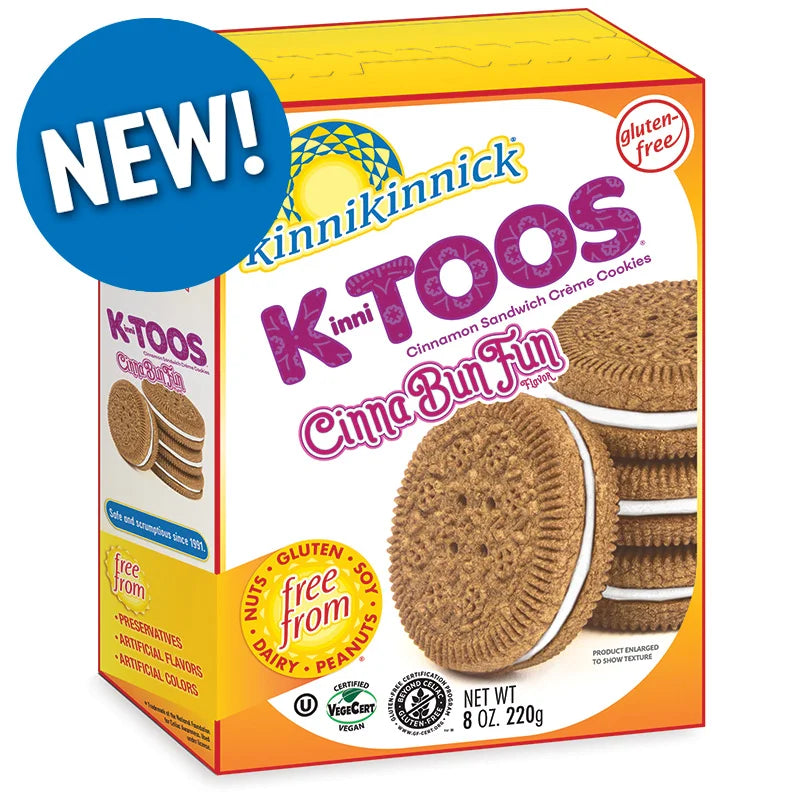 Kinnikinnick Kinnitoos Cinnamon Cream (Pack of 6 - 8 Oz)