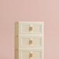 2-6 Layer Foldable Rolling Storage Bin Cabinet | Large Capacity Closet Organizer