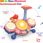 Contixo Musical Drum Toy Set for Babies, Learn Toy Age 2-8 Years by Contixo