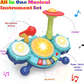 Contixo Musical Drum Toy Set for Babies, Learn Toy Age 2-8 Years by Contixo