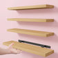 Floating Shelves Set of 4 – 15.8" Wall Shelves with Invisible Brackets