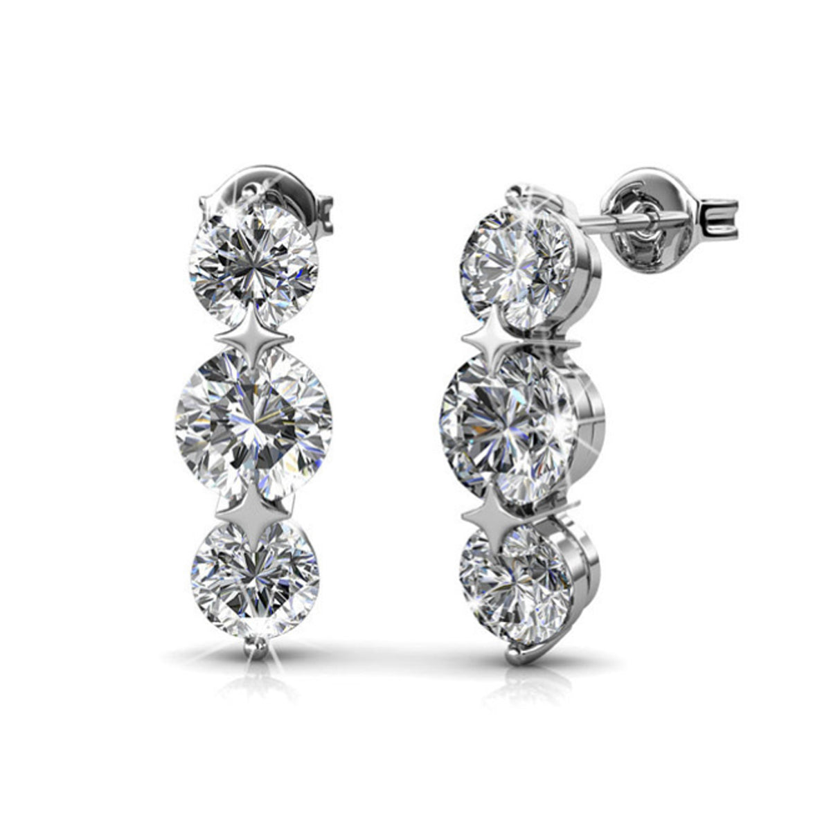 Evening Affair 5 in 1 Earring Set by VistaShops