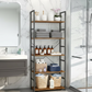 Industrial Bookshelf – /4/5/6/Triple-Tier Metal Storage Shelf