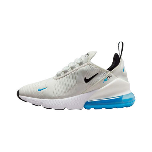 Nike Air Max 270 Kids Sneakers White Blue Grey