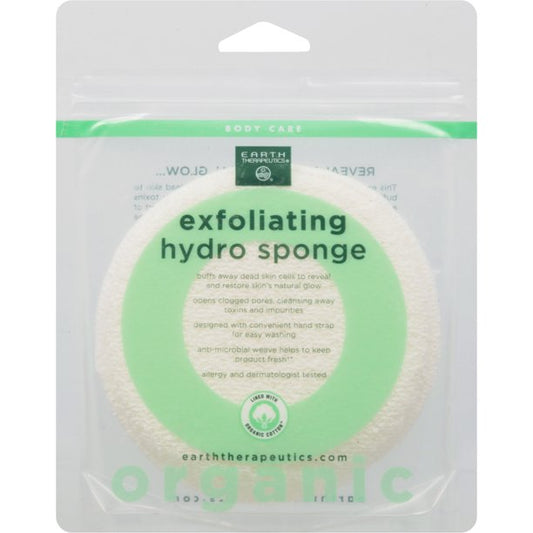 Earth Therapeutics Extra Large Reusable Sponge Cotton Rounds, Pack of 20