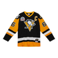 Mitchell & Ness Blue Line Mario Lemieux Pittsburgh Penguins 1991 Men Jersey Black