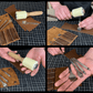 4-Piece Diamond Style Leather Pricking Iron and Leather Nylon Hammer