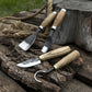 4-Piece Wood Carving Tool Set