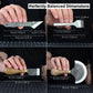 4-Piece Leatherworking Tool Set with Leather Sheaths