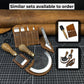 4-Piece Leatherworking Tool Set with Leather Sheaths