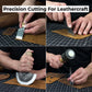 4-Piece Leatherworking Tool Set with Leather Sheaths