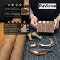 4-Piece Leatherworking Tool Set with Leather Sheaths