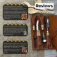 4-Piece Spoon Carving Tool Set with Leather Roll