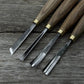 4-Piece Wood Carving Chisel & Gouge Set