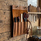 4 Pocket Leather Chisel Roll