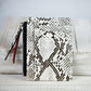 Molly Snake Print Coin Zip Pouch