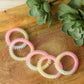 Large Lauren Lane Hair Coil Set in Rainbow Ombre