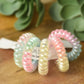 Medium Hair Coil Set in Rainbow Ombre
