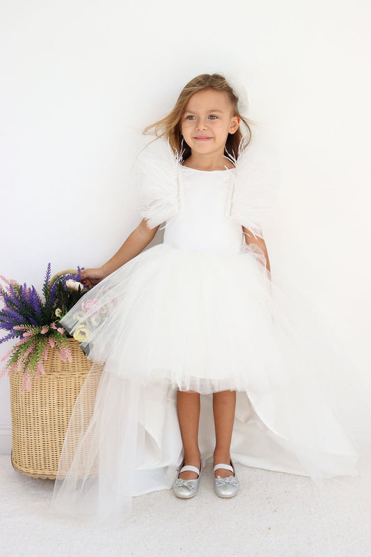 Maria White Party Dress