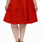 Charlotte Skirt in Red