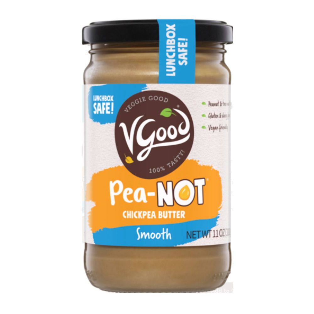 Vgood Smooth Peanut Butter - 11 Oz (Pack of 6)
