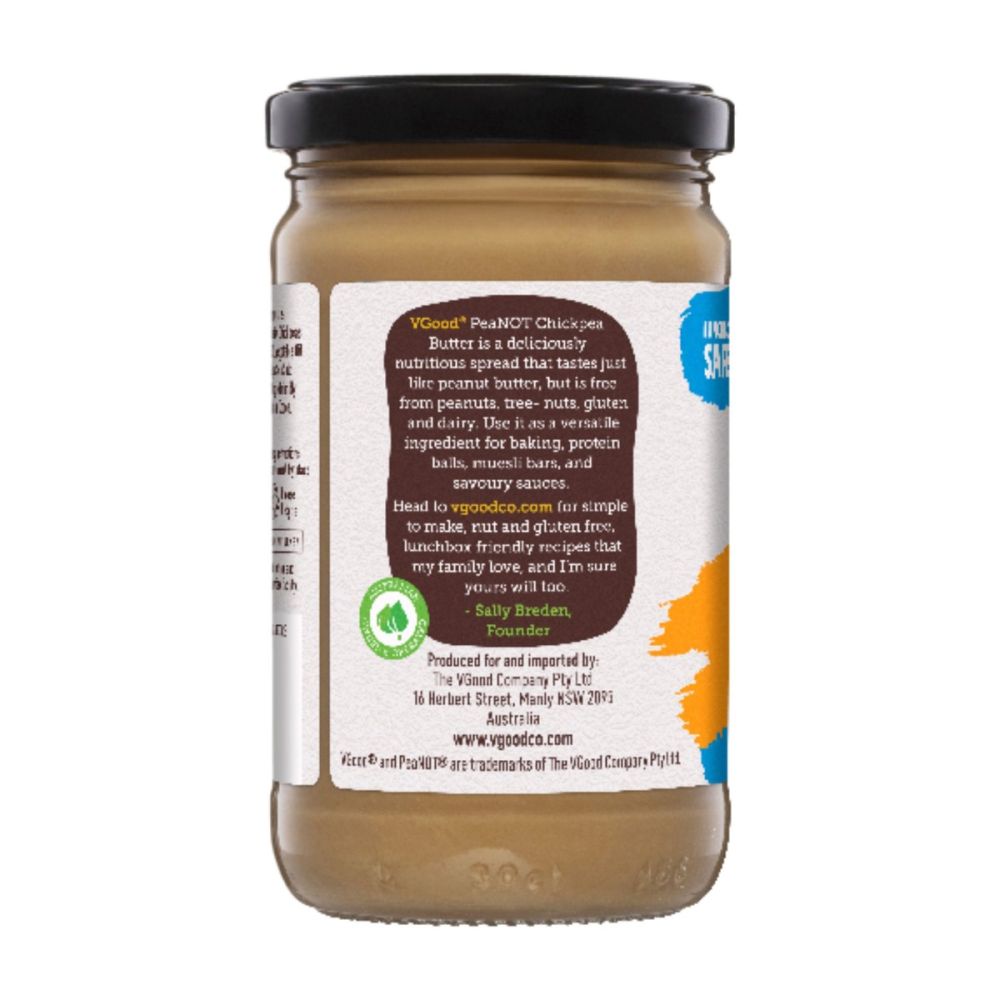 Vgood Smooth Peanut Butter - 11 Oz (Pack of 6)