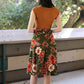 Charlotte Skirt in Green Floral